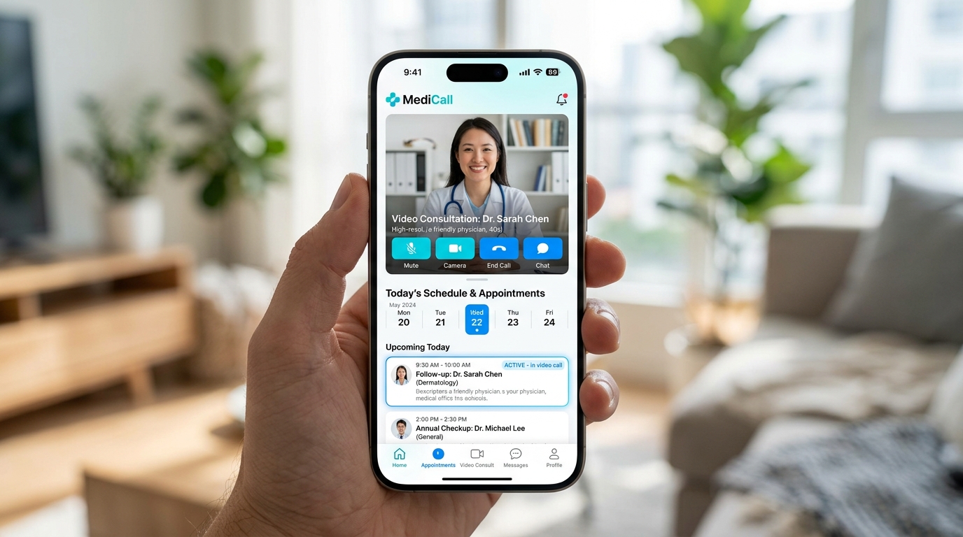 HealthPulse Patient Telehealth Platform