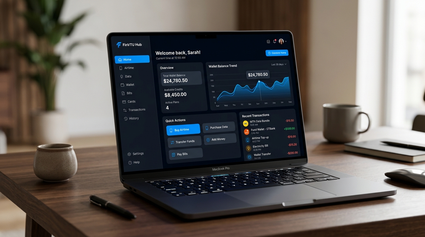 NeoBank Digital Banking & VTU Platform